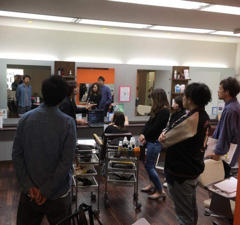 昨夜は育毛の勉強会をさせていただきました！