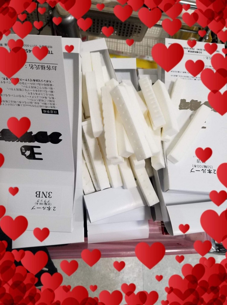 本日も三時間で八箱(1600本)やっちゃいましたー